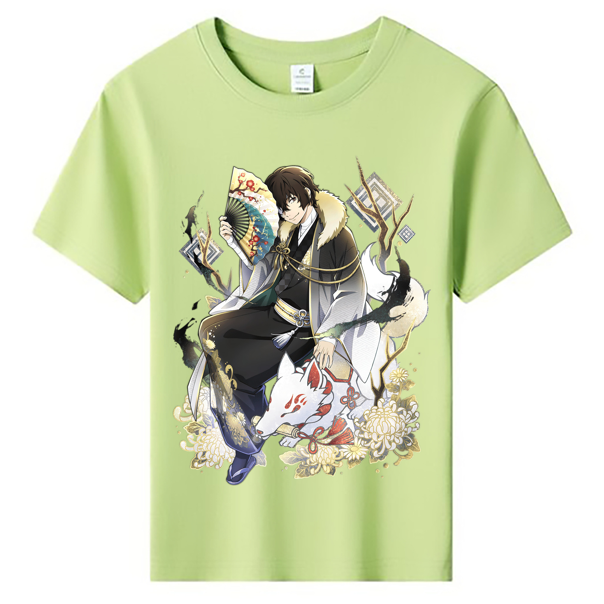 （画像用） 文豪ストレイドッグス Bungo Stray Dogs 綿100％キッズTシャツ（フロントプリント）